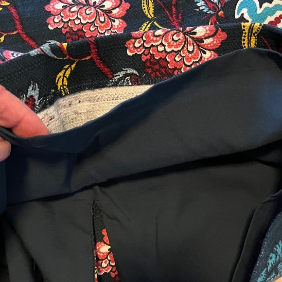 LOFT Floral Pencil A-line Skirt size 14 - Picture 7 of 8
